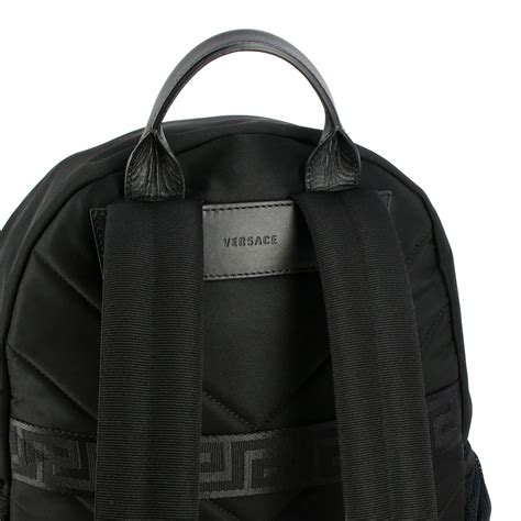 mens versace backpacks|Versace shoulder bag men.